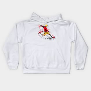 Soccer Player Kids Hoodie